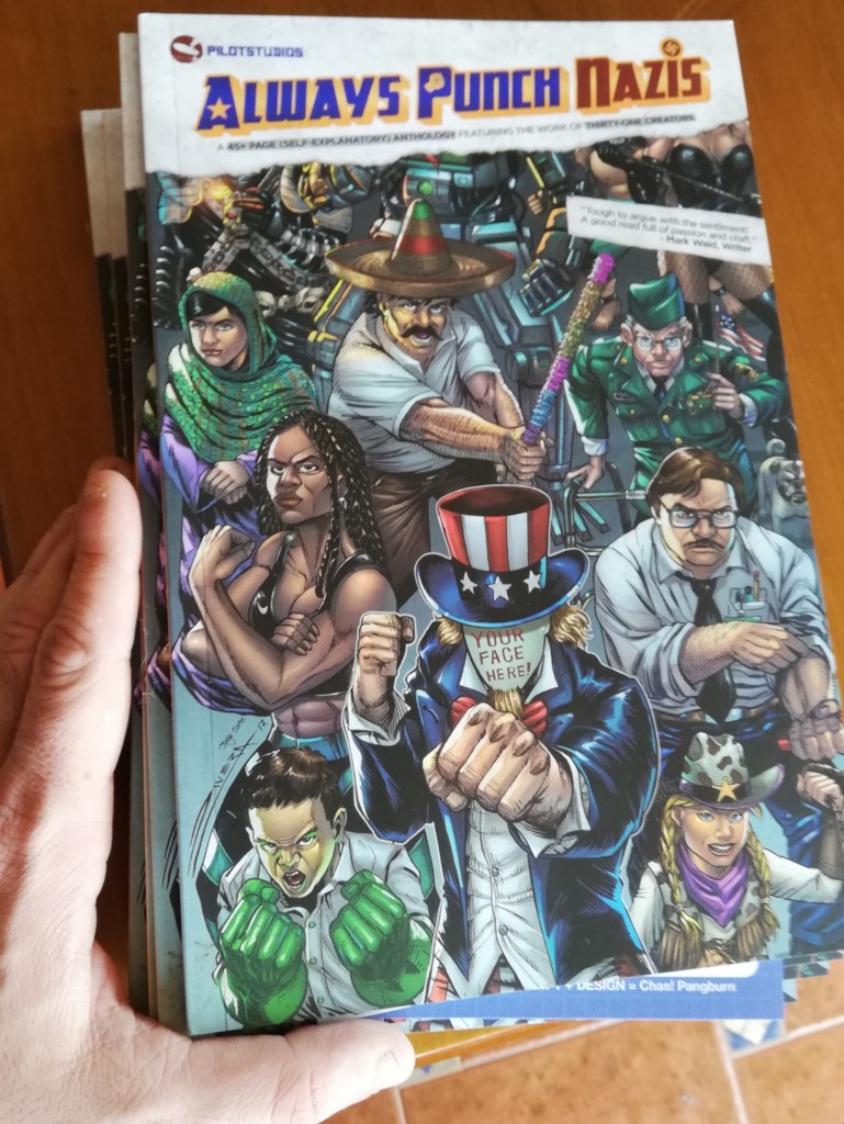 always punch nazis, antifa, comics, charity, comic, american, benéfico,